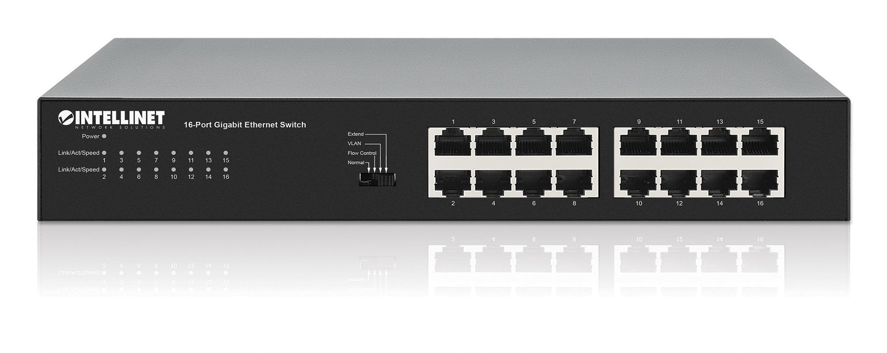Intellinet 561815 Switch 16p Gigabit Manual Vlan