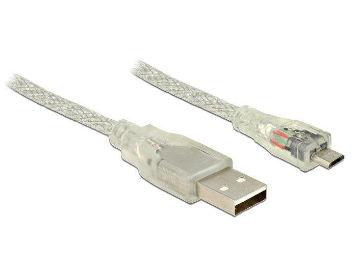 Delock Cable Usb 2.0 A Macho Usb 2.0 Micro-B Macho 0,5 M