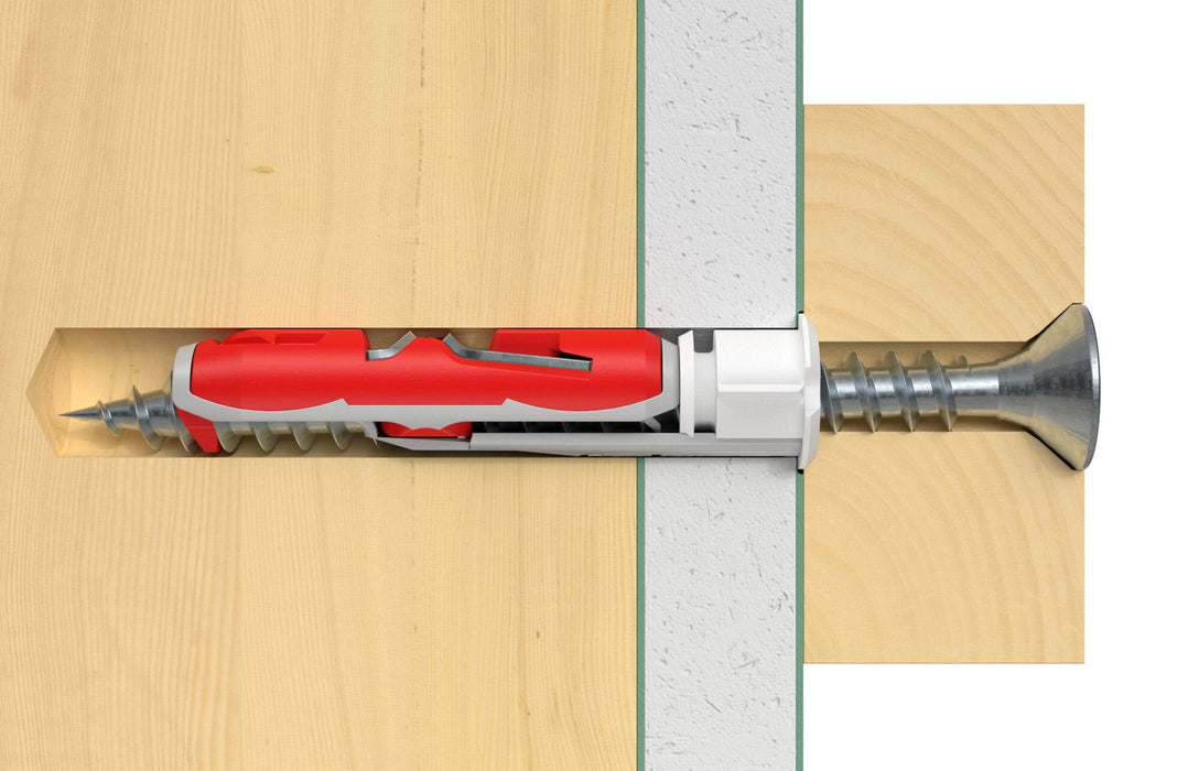 EAN 4048962254075 - Fischer 537258 tornillo de anclaje y taco 50 pieza(s) Juego de enchufes de pared y tornillos 50 mm imagen 10