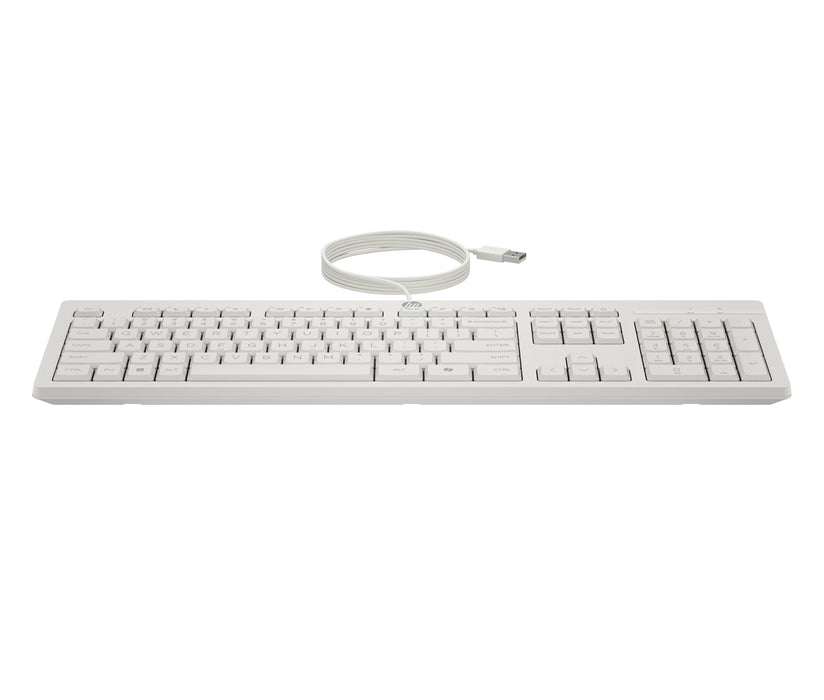 EAN 0198701753797 - HP 225 Wired Mouse and Keyboard Combo G2 Cashmere White teclado Ratón incluido Oficina USB Blanco imagen 1