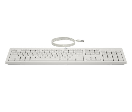 EAN 0198701735489 - HP 225 Wired Mouse and Keyboard Combo G2 Cashmere White teclado Ratón incluido Oficina USB Blanco imagen 1