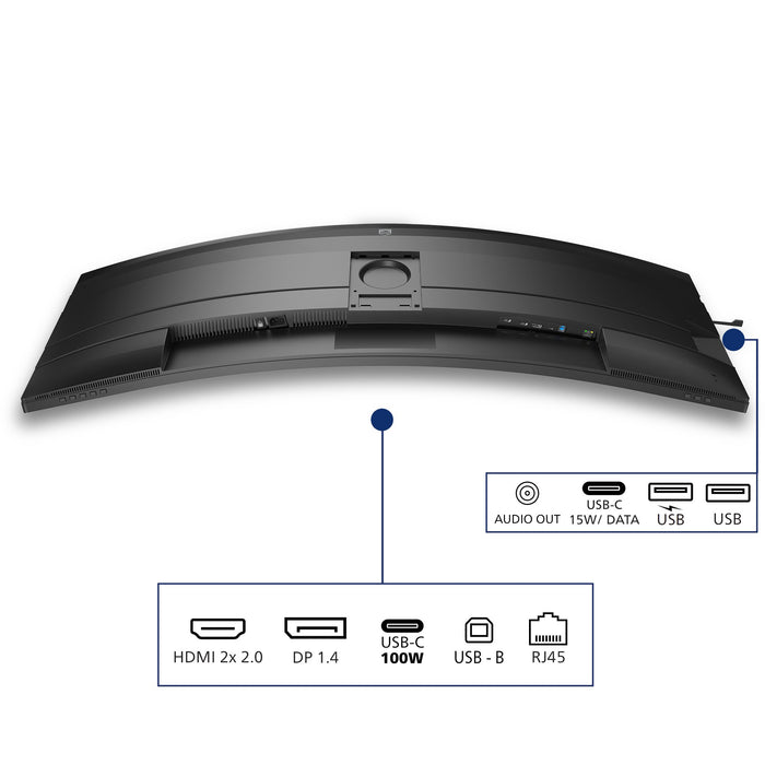 EAN 8721038006551 - Philips 5000 series 49B2U5900C/00 pantalla para PC 124 cm (48.8") 5120 x 1440 Pixeles Dual QHD LCD Negro imagen 4