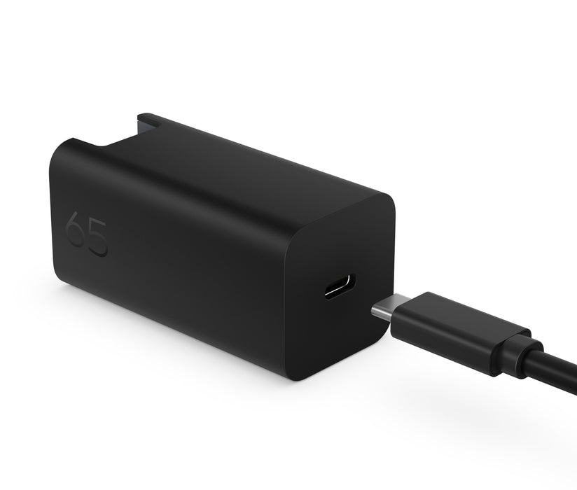 EAN 0199642432321 - HP 65W GaN Wall Charger adaptador e inversor de corriente Universal Negro imagen 9