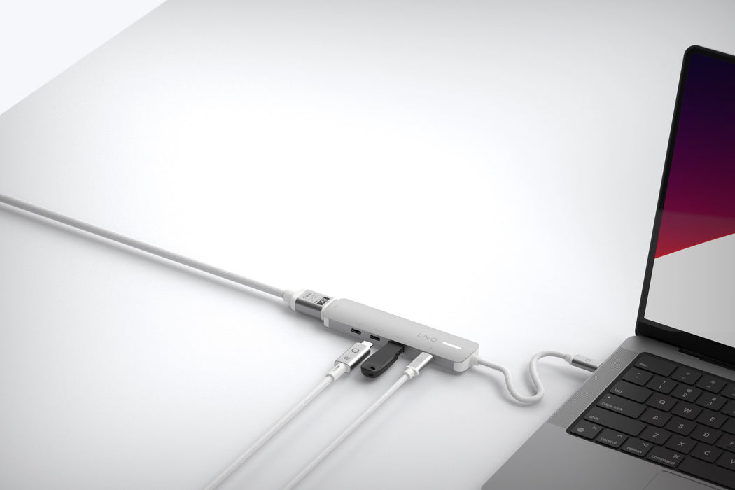 EAN 8720574622706 - LINQ LQ49051 base para portátil y replicador de puertos Alámbrico USB 3.2 Gen 2 (3.1 Gen 2) Type-C Gris,  imagen 11