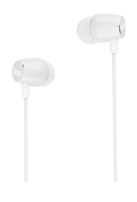 EAN 8435256810745 - Aiwa ESTM-20WT auricular y casco Auriculares Alámbrico Dentro de oído Llamadas/Música/Deporte/Uso diario  imagen 2