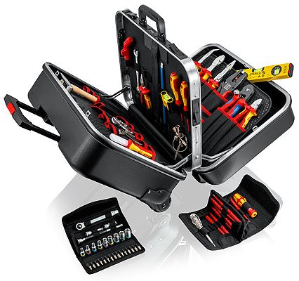 EAN 4003773082118 - Knipex 00 21 41 juego de herramientas mecanicas 63 herramientas imagen 1