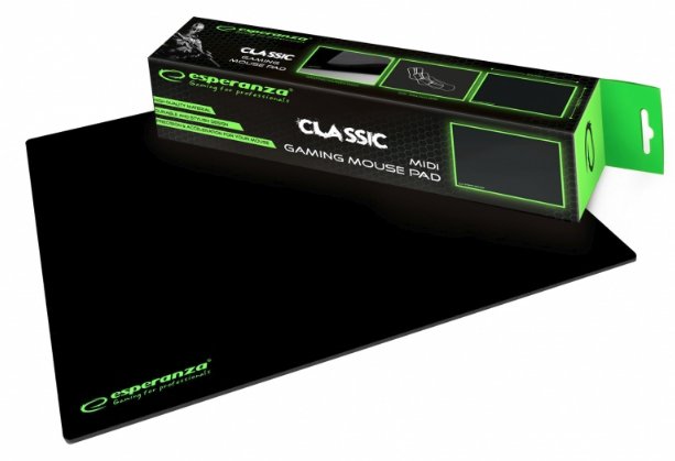 EAN 5901299927984 - Esperanza EGP102K alfombrilla para ratón Alfombrilla de ratón para juegos Negro imagen 1