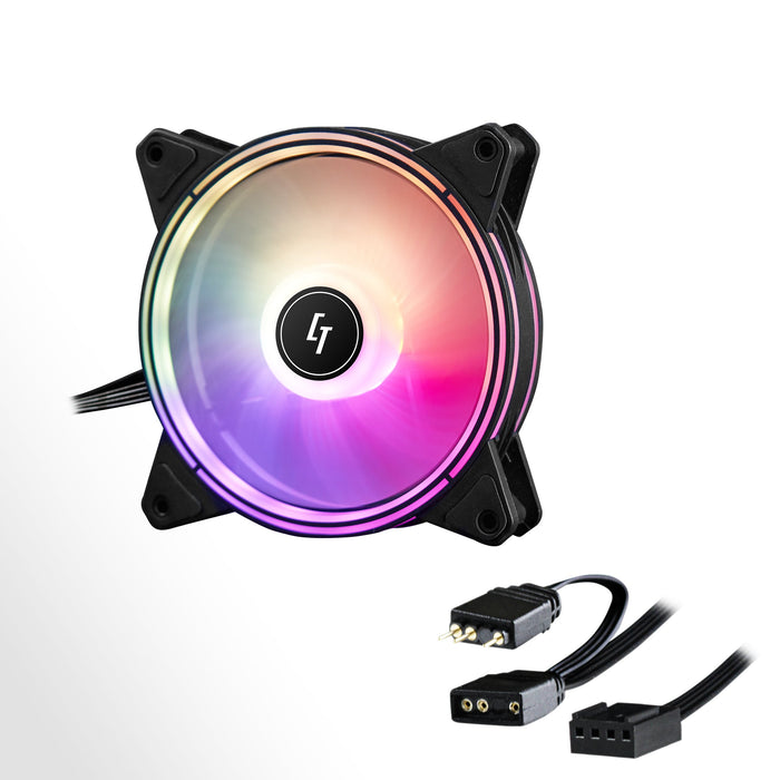 EAN 0753263077257 - Chieftec NF-1225RGB sistema de refrigeración para ordenador Carcasa del ordenador Ventilador 12 cm Negro  imagen 7