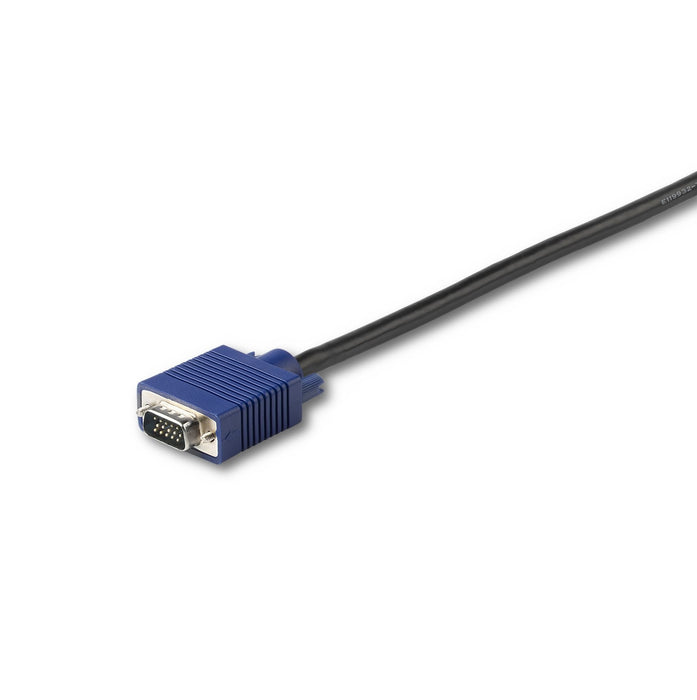 Startech.Com Cable Kvm Usb De 3 M Para Consola De Montaje En Armario Rack, 3 M, Usb, Usb, Vga, Negro, Vga