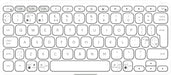 EAN 5099206125896 - Logitech 920-012985 teclado para móvil QWERTY Internacional de EE.UU. Bluetooth Blanco imagen 2