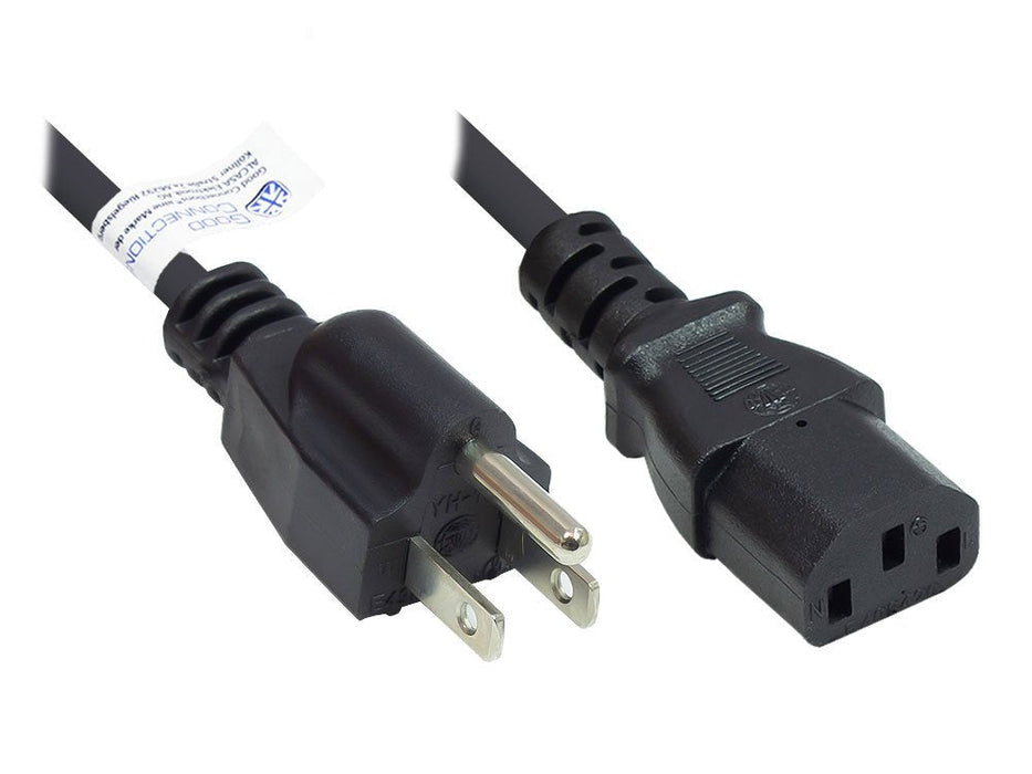 Good Connections Netzcable Usa An C13 Ul Schw. 3m