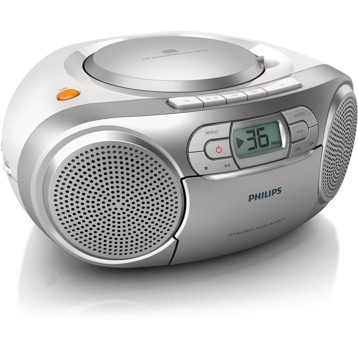 EAN 8712581660192 - Philips AZ127/12 reproductor de CD Gris Reproductor de CD portátil imagen 1