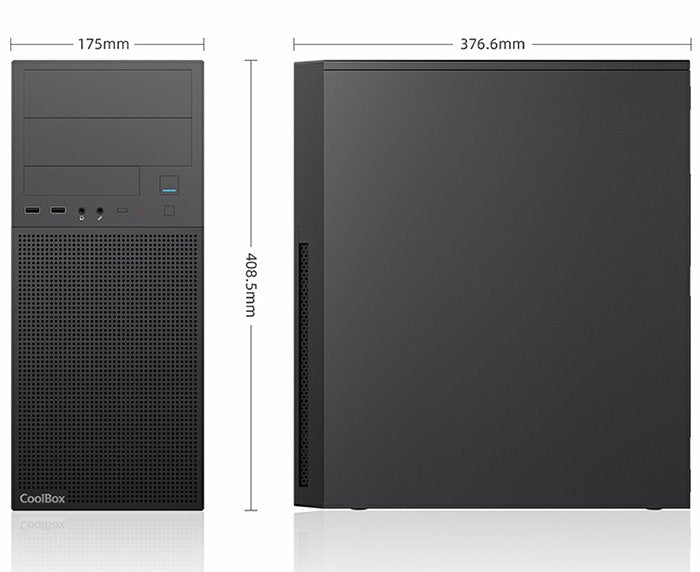 Coolbox Caja Atx A780 Usb-C 3.2 Gen1 Fte. Powerline3 650w 85+ Eficiencia