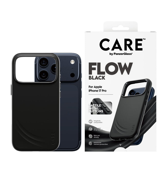 Panzerglass Care By ® Flow Case Black W. Magsafe Iphone 17 Pro Funda Para Apple - Iphone 17 Pro Negro