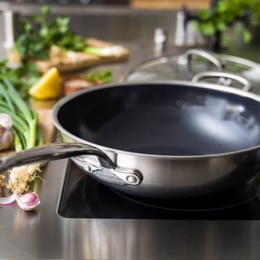 Greenpan Premiere  Wok 30 Cm Stainless Steel