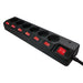 EAN 4052792049572 - LogiLink LPS233 base múltiple 1,5 m 6 salidas AC Interior Negro imagen 3