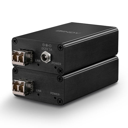 EAN 4002888427081 - Lindy 42708 ampliador de red Transmisor y receptor de red Negro imagen 2