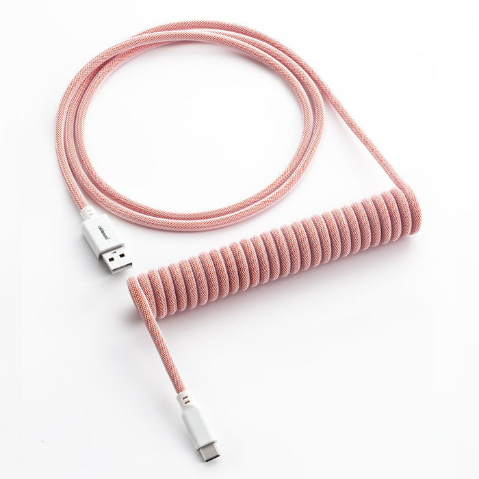 Cablemod Classic Coiled Keyboard Cable Usb-C A Usb Tipo A, Orangesicle - 150cm