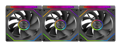 EAN 8435693111627 - Mars Gaming MF-LINKFINITYKIT2R Carcasa del ordenador Ventilador 12 cm Negro 3 pieza(s) imagen 1