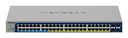 EAN 0606449173475 - NETGEAR GS752TXUP Gestionado Gigabit Ethernet (10/100/1000) Energía sobre Ethernet (PoE) 1U Gris imagen 2