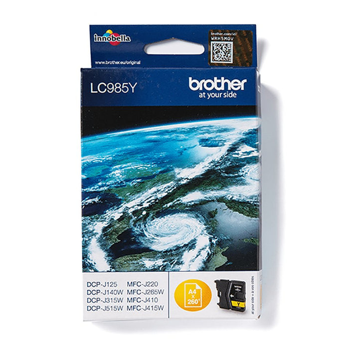 EAN 5014047562020 - Brother LC985YBP cartucho de tinta 1 pieza(s) Original Amarillo imagen 4