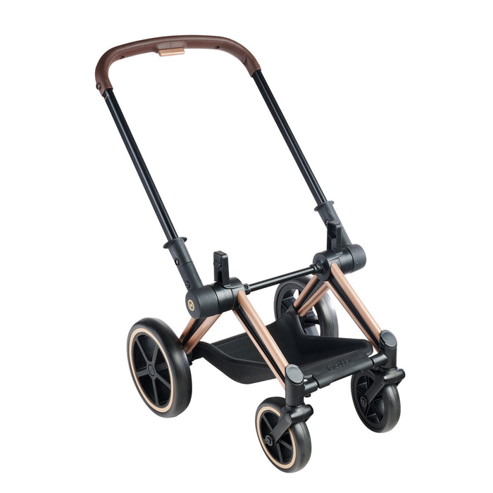 Simba-Dickie Mon Grand Poupon 36-42cm Cybex Puppenwagen (Negro/Roségold) 9000142070
