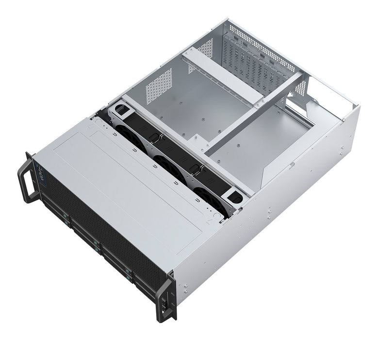 Servidor Rack Unykach  4u 8 Bahias Hot Swap Hsw4u6508 - Tamaã±Os De Disco Soportados 2.5", 3.5" - Placas Base