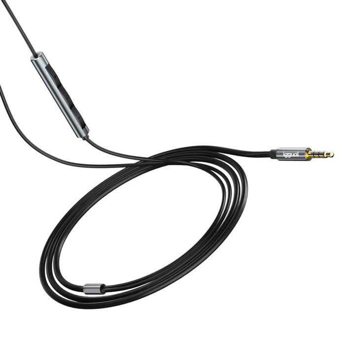 EAN 8435364317037 - iggual IGG317037 auricular y casco Alámbrico Dentro de oído Llamadas/Música Negro imagen 5
