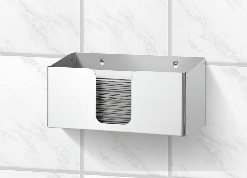 Bartscher Papierhandtuchspender Ilzf20 850057 Plateado Chromnickelstahl Cepillado, 1 Unidades