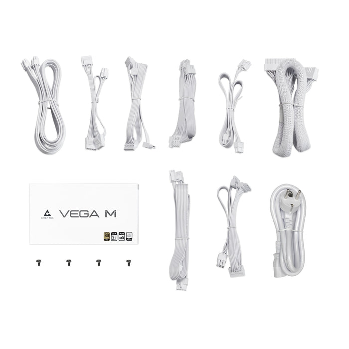 EAN 753263079114 - Chieftec Vega PPG-850-CW unidad de fuente de alimentación 850 W 20+4 pin ATX ATX Blanco imagen 6