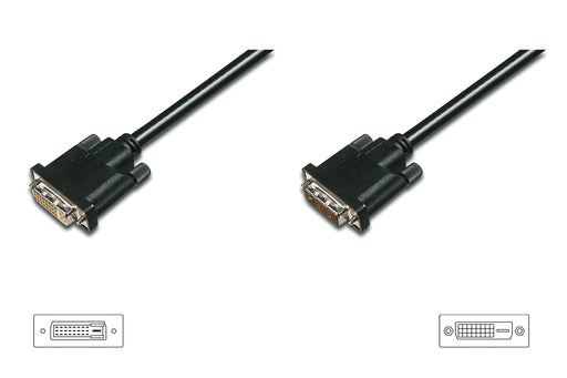 EAN 4016032298403 - Digitus AK-320202-050-S cable DVI 5 m DVI-D Negro imagen 1