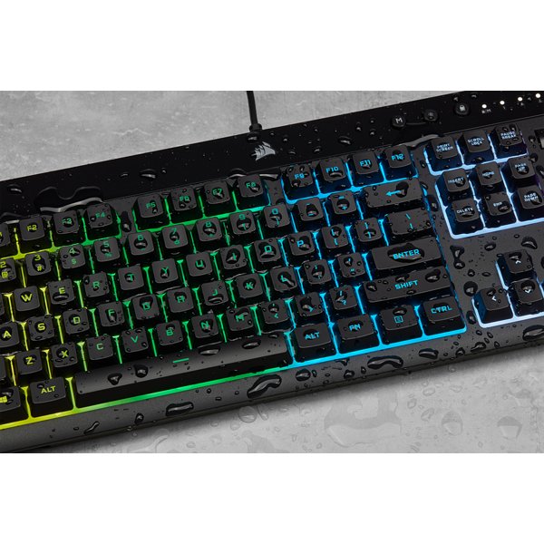Teclado Gamer Corsair K55 Pro Rgb (Negro)