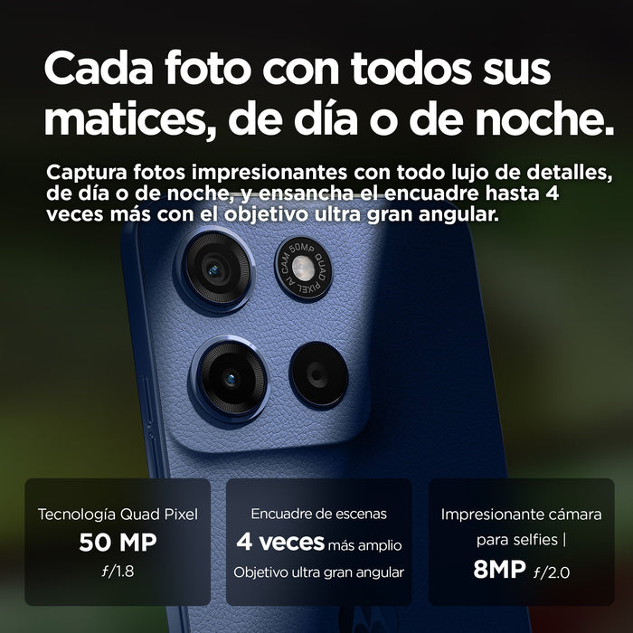 EAN 0840023291753 - Motorola moto g15 17,1 cm (6.72") SIM doble Android 15 4G USB Tipo C 8 GB 512 GB 5200 mAh Marina imagen 14