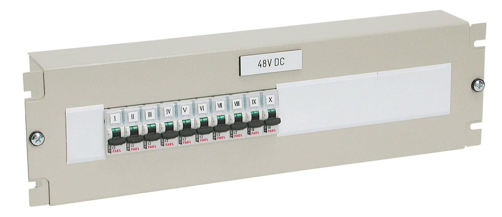 Efb 19" 3he Energieverteilungs-  Schutzschaltergehuse Ral7035