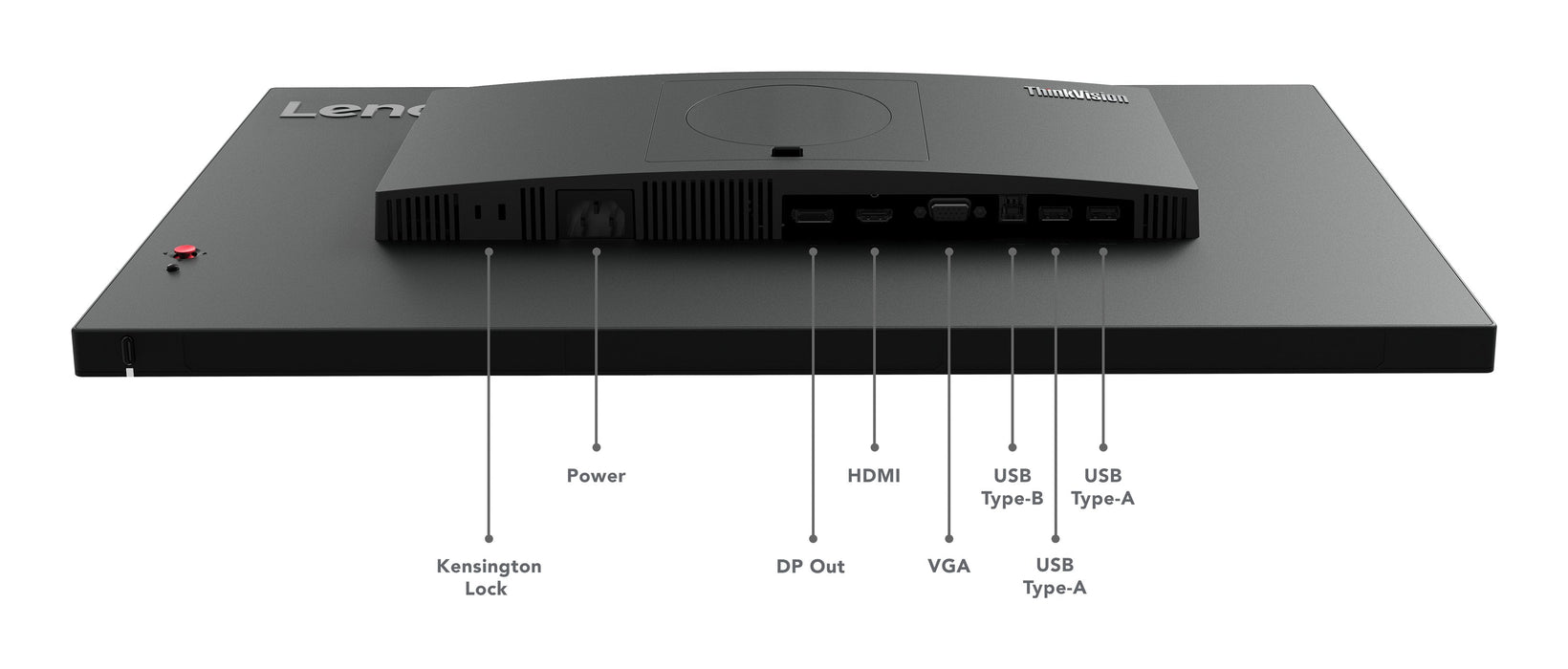 EAN 0195892063223 - Lenovo ThinkVision T24i-30 LED display 60,5 cm (23.8") 1920 x 1080 Pixeles Full HD Negro imagen 11