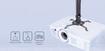 EAN 8716309128070 - Gembird CM-B-01 montaje para projector Techo Negro imagen 11