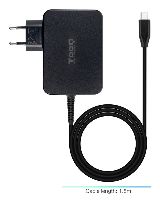 EAN 8433281015241 - TooQ TQLC-USBCGAN100PD cargador de dispositivo móvil Portátil, Universal Corriente alterna Interior imagen 2