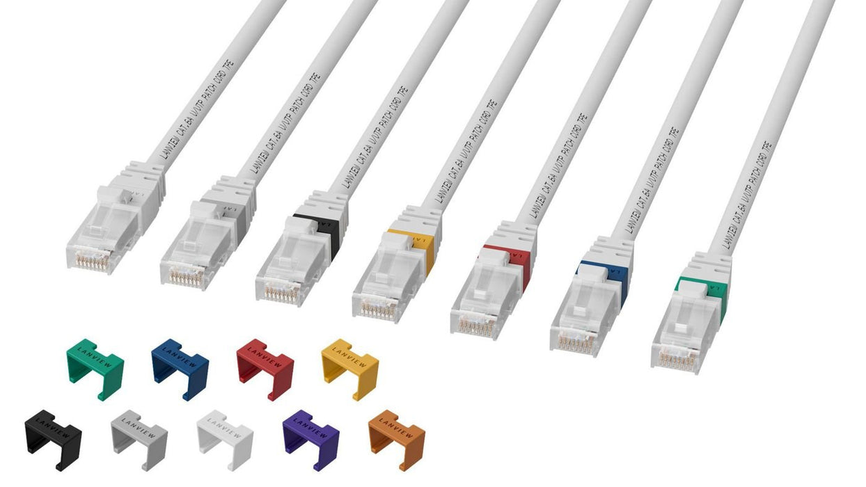 EAN 5715063273654 - Lanview LV-UTP6A30W cable de red Blanco 30 m Cat6a S/FTP (S-STP) imagen 3