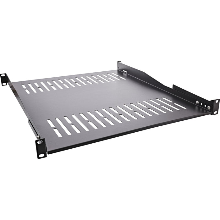 Inline® 19" Shelf, 550mm, 50kg, 1u, Ral 9005 Negro
