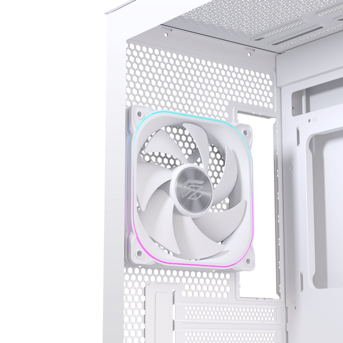 EAN 6977277360073 - Einarex EXCS-SM-51DR-W carcasa de ordenador Micro Torre Blanco imagen 16