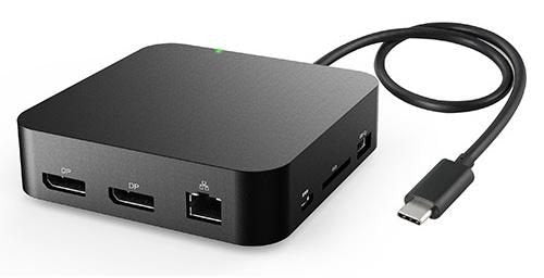EAN 5704174470359 - eSTUFF GLB232003 base para portátil y replicador de puertos Alámbrico USB 2.0 Type-C Negro imagen 1