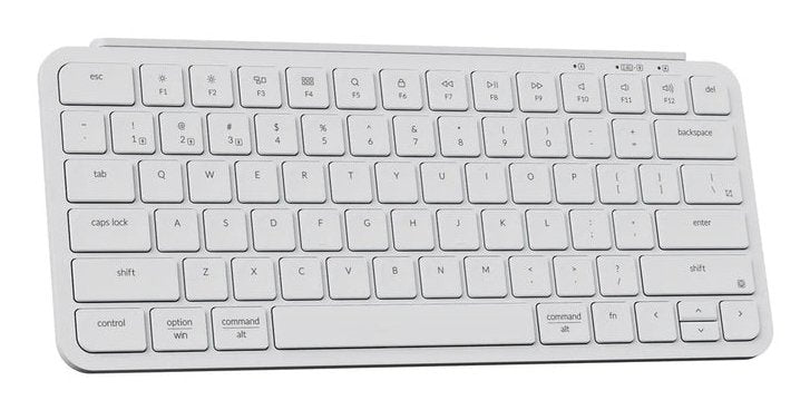 EAN 4895248876427 - Keychron B1P-K8 teclado Hogar / Oficina USB + RF Wireless + Bluetooth Marfil imagen 2