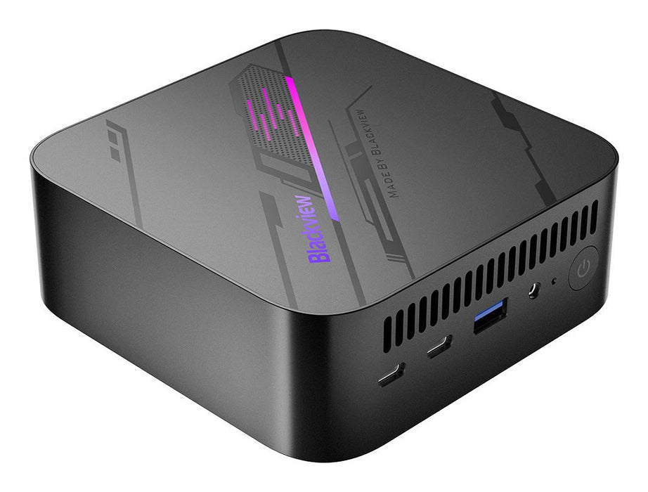 EAN 6931548319405 - Blackview MP100 AMD Ryzen™ 7 5825U 16 GB DDR4-SDRAM 512 GB SSD Windows 11 Pro Mini PC Negro, Gris imagen 2