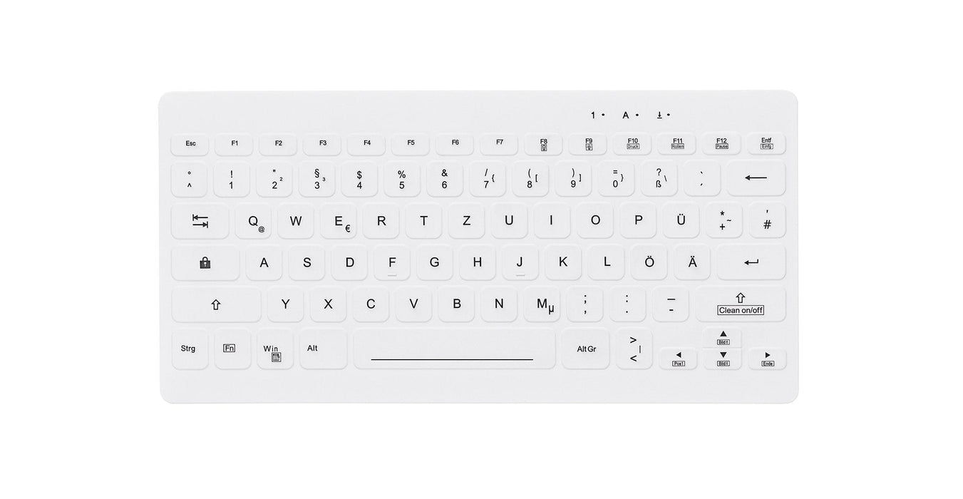 Contour Active Key Mini Hygiene Teclado Ultraflat Blanco