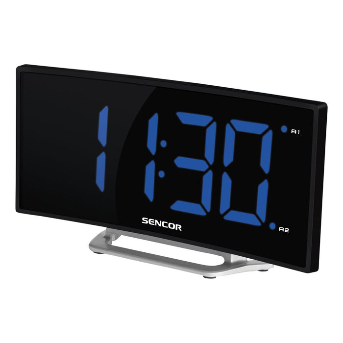 EAN 8590669153688 - Sencor SDC 120 despertador Negro, Plata imagen 1