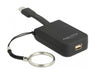 EAN 4043619639397 - DeLOCK 63939 adaptador de cable de vídeo 0,03 m USB Tipo C mini DisplayPort Negro imagen 1
