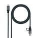 EAN 8433281017146 - Nanocable 10.01.4111-L150-COMB cable USB USB 3.2 Gen 2x2 1,5 m USB A/USB C USB C imagen 1