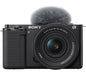 EAN 4548736166950 - Sony ZV-E10 + E PZ 16-50mm F3.5-5.6 OSS II MILC 24,2 MP CMOS 6000 x 4000 Pixeles Negro imagen 1