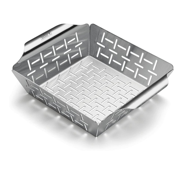 Weber 6481 Gemüsekorb Edelstahl, Klein