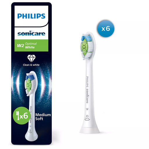 EAN 8720689036689 - Philips HX6066/87 cepillo de cabello 6 pieza(s) Blanco imagen 1